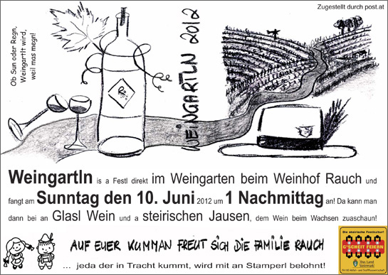 Weingartl´n 2012 am Weinhof Rauch