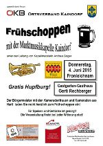 Einladung Frühschoppen © ÖKB Kaindorf